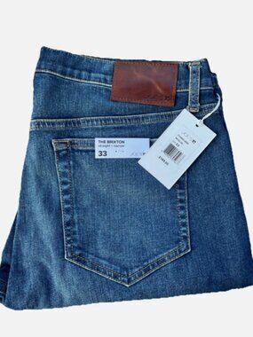 Brand New- Without Tags - Joes Jean Brixton Straight and Narrow- Size 33 x 32